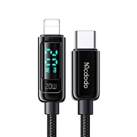 Mcdodo PD 20W USB-C To Lightning Digital Display pro Cable,