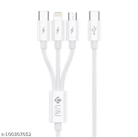 U&I 3 in 1 Data and charging cable