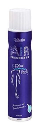 Al-nuaim Alcohol Free long lasting Air Freshner (300 ml), Blue Lady
