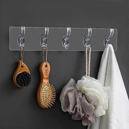 Hanging Sticker Wall Hooks (Pack of 2)