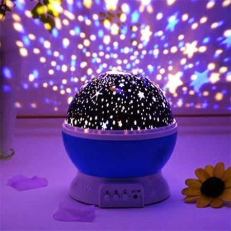 Star Master Rotating 360 Degree Moon Night Light Lamp