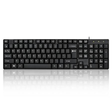 Enter Pinnacle Pro Wired USB Keyboard (Black Color)