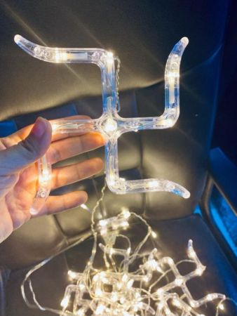 SWASTIK STRING 6+6(SMALL + BIG) LED LIGHTS